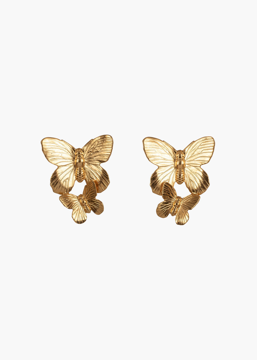 Jennifer behr deals butterfly earrings