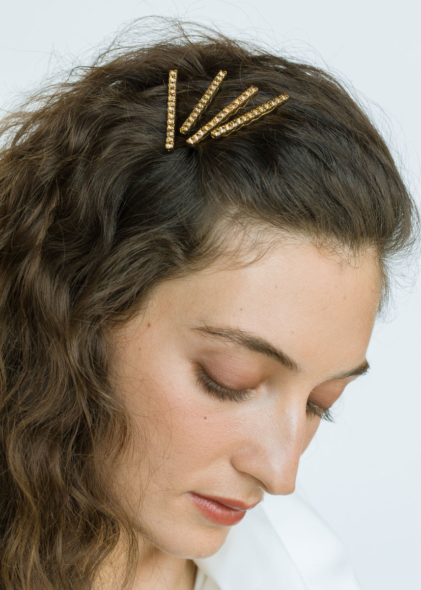 Gwen Bobby Pins Golden Jennifer Behr Llc