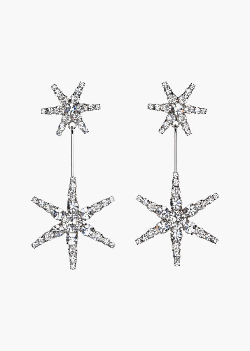 Estee Earrings -- Crystal – Jennifer Behr LLC