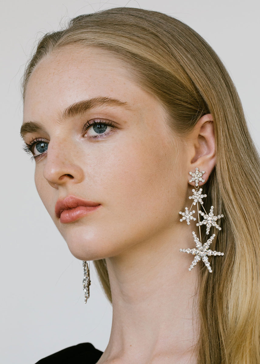 Nashira Earrings -- Crystal