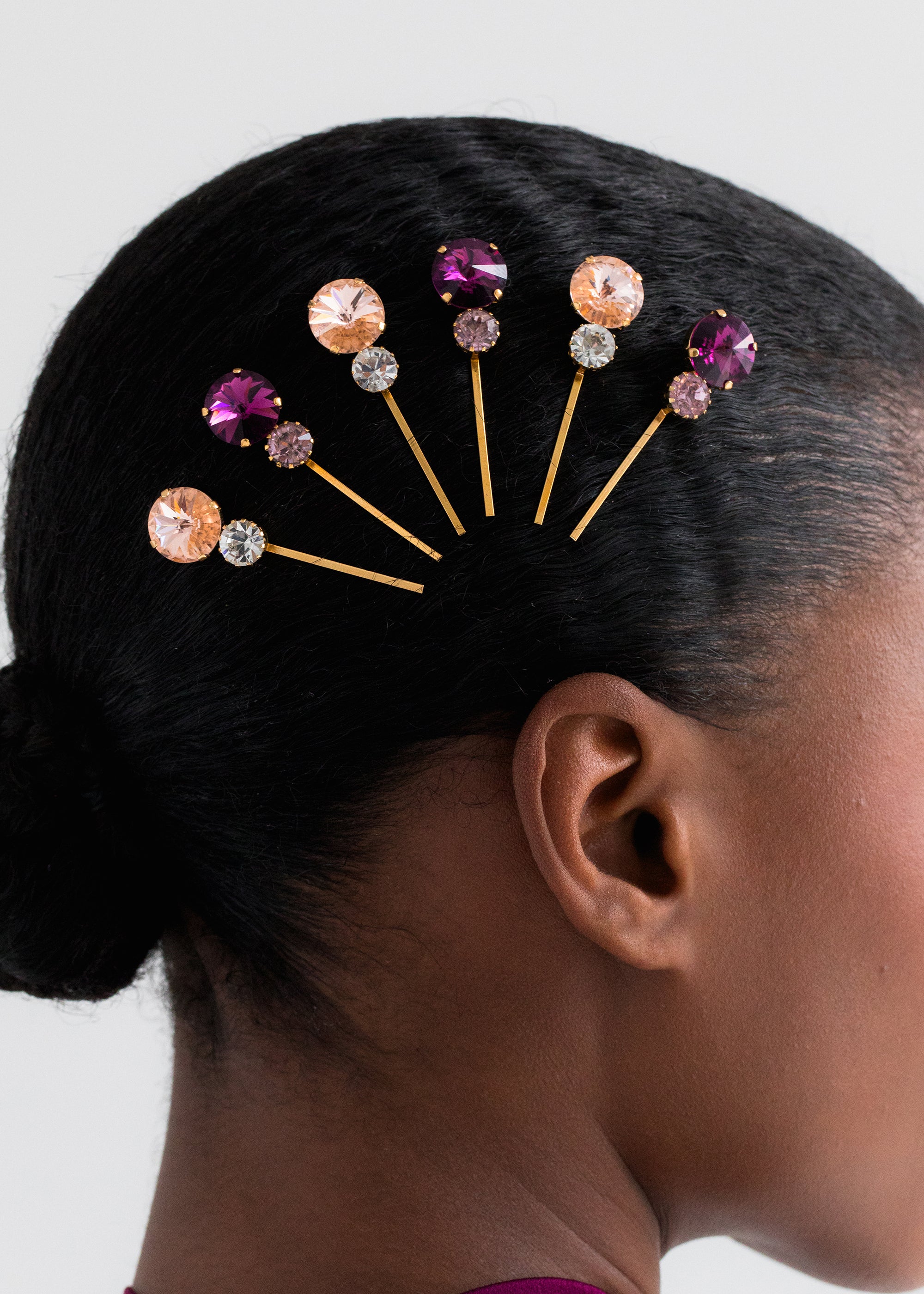 Myrla Bobby Pin -- Rose – Jennifer Behr LLC