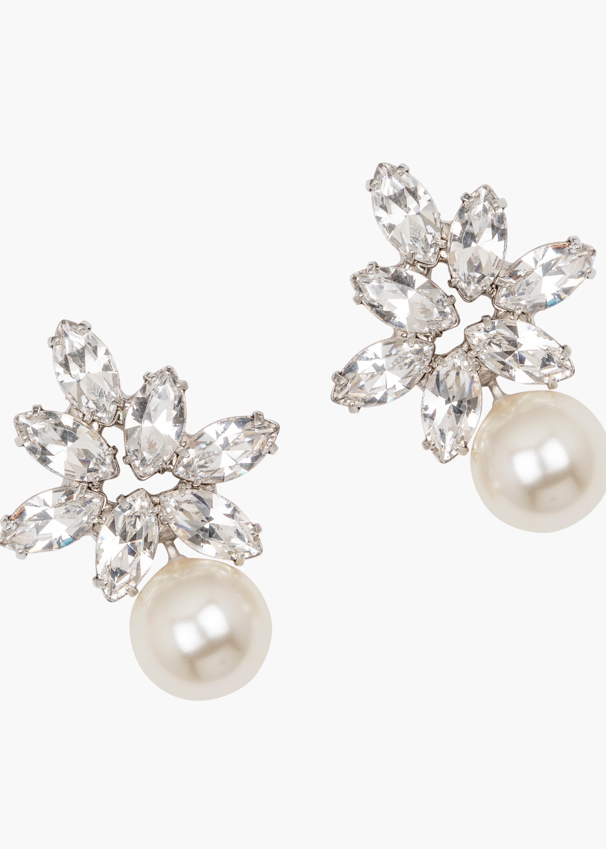 Liza Earrings -- Crystal – Jennifer Behr LLC