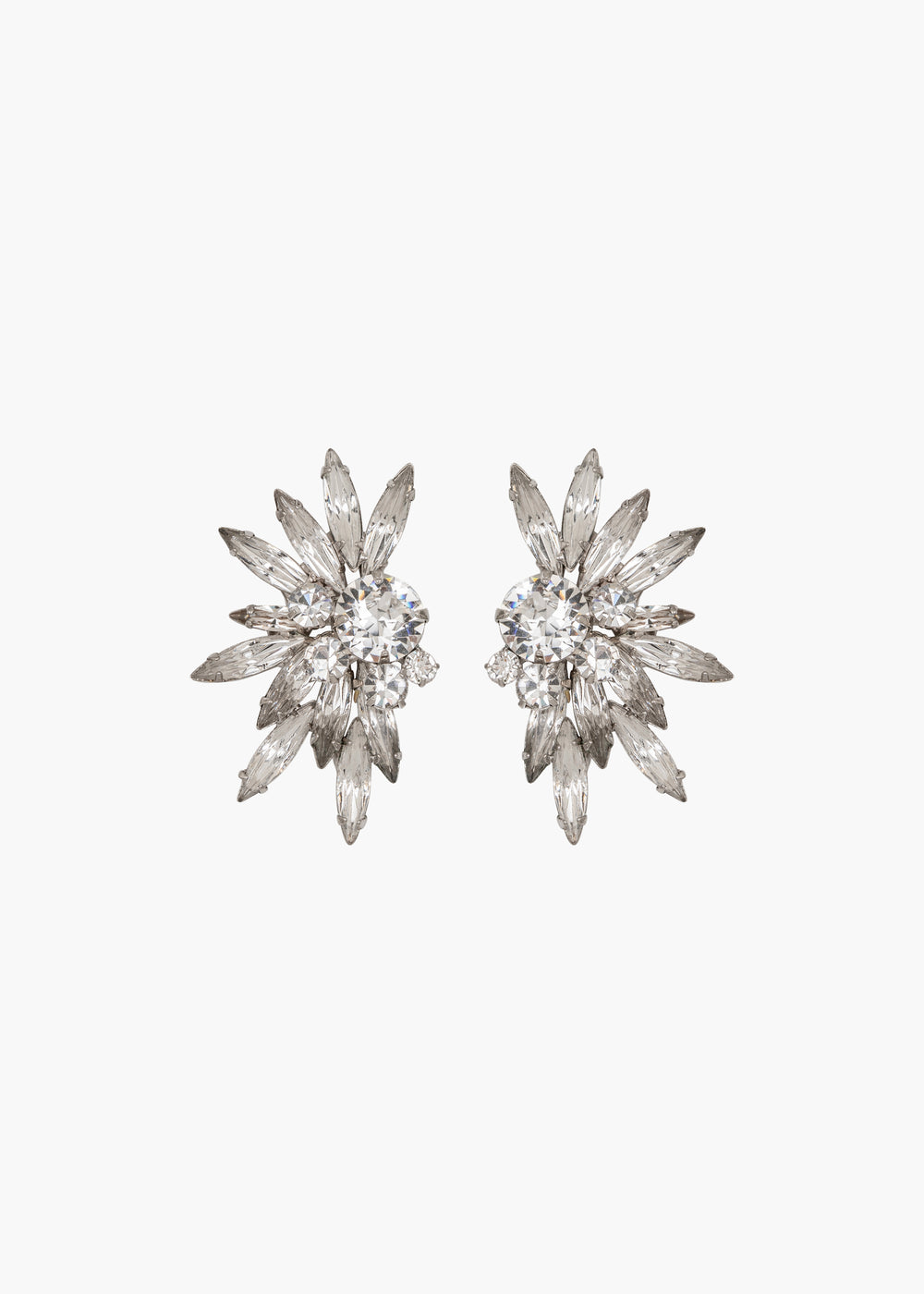 Shanti Earrings -- Crystal