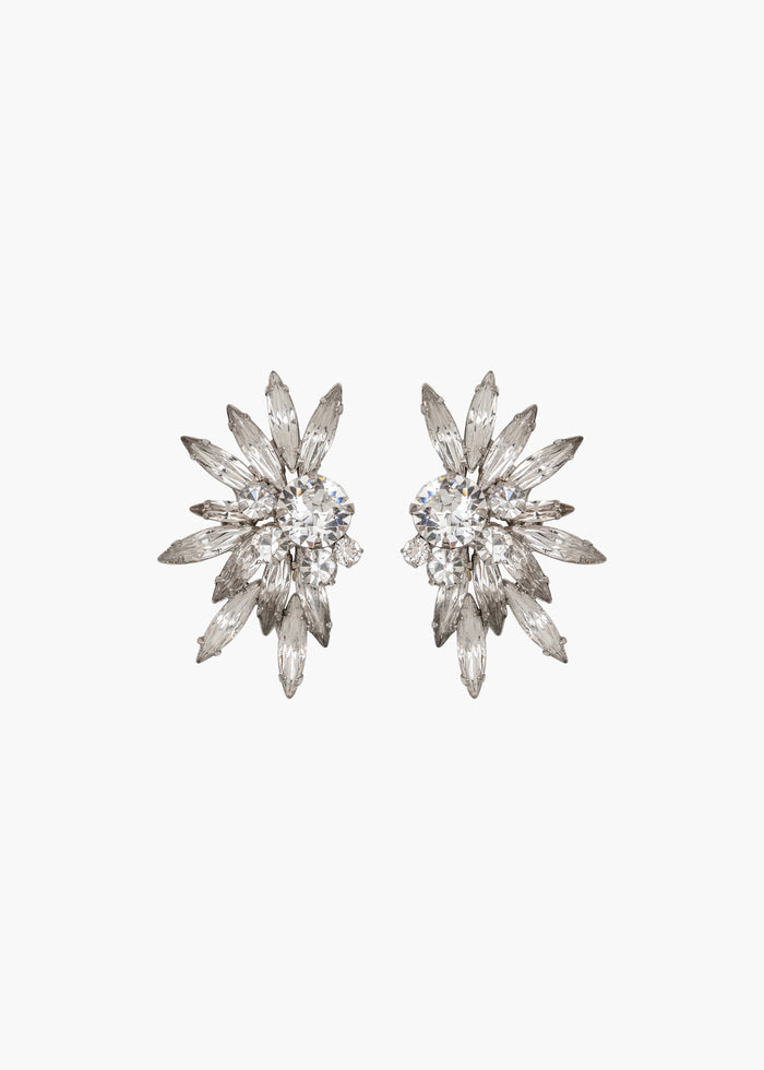 Shanti Earrings -- Crystal