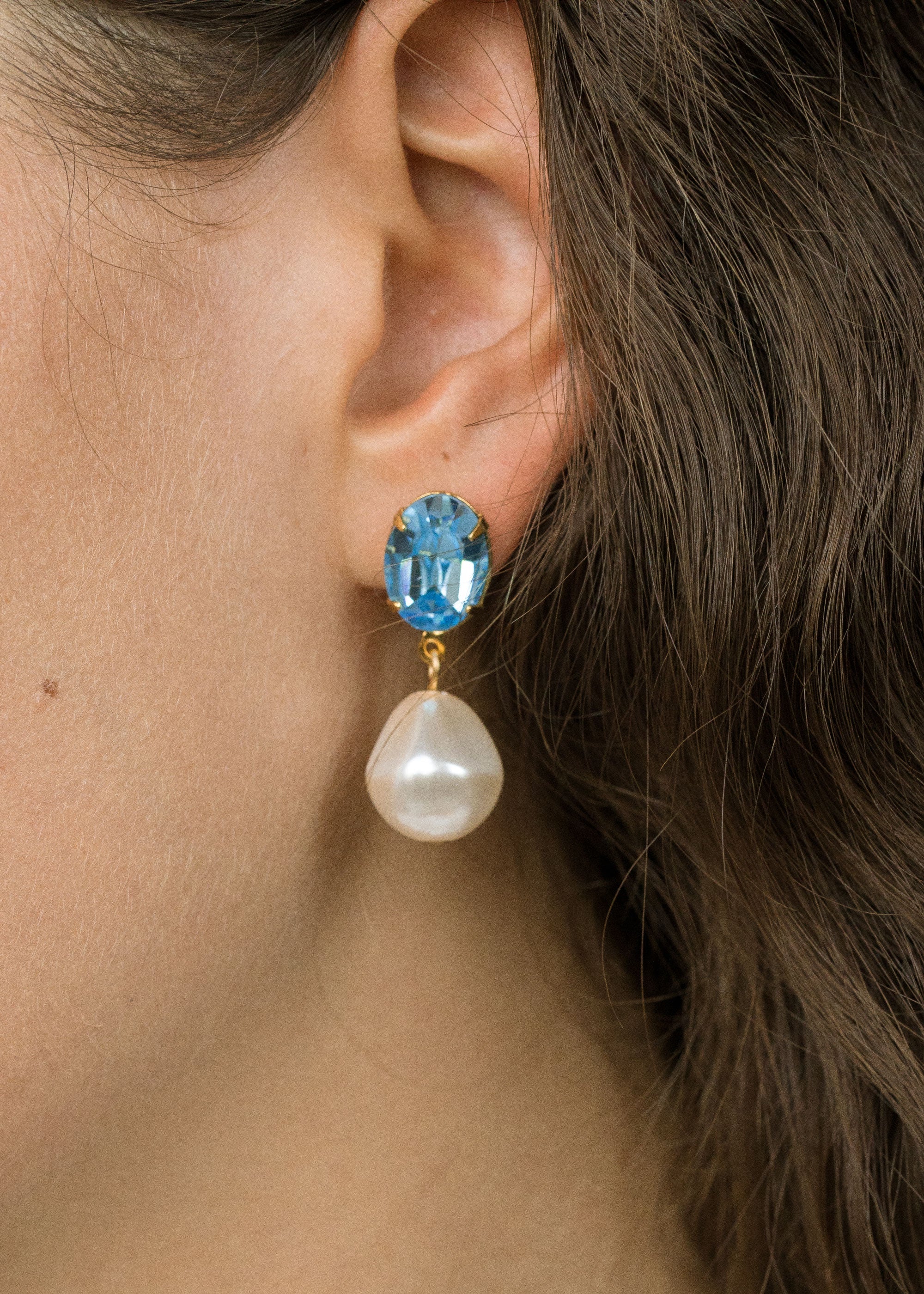 Tunis Earrings -- Pool – Jennifer Behr LLC