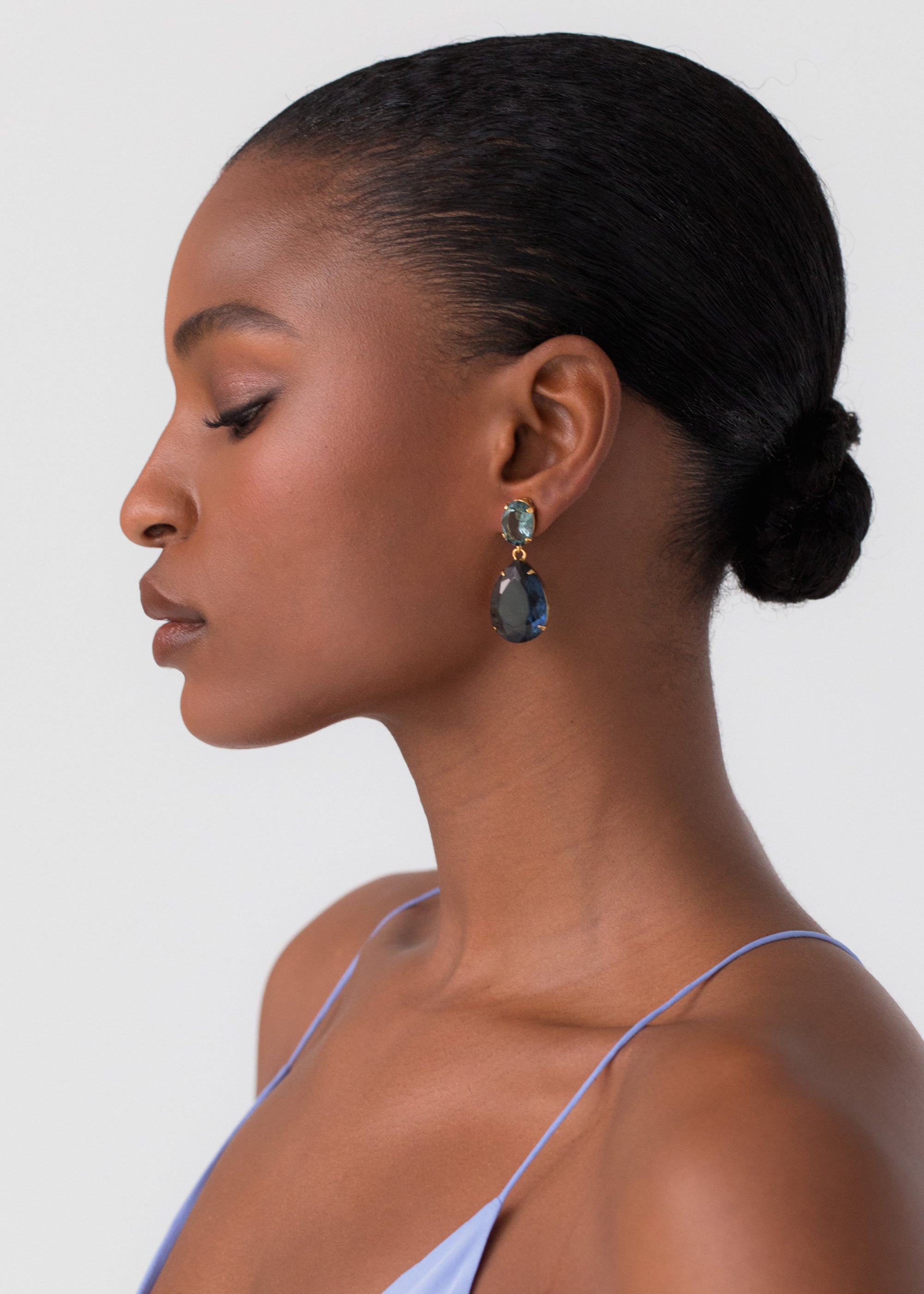 Kyra Earrings -- Storm – Jennifer Behr LLC