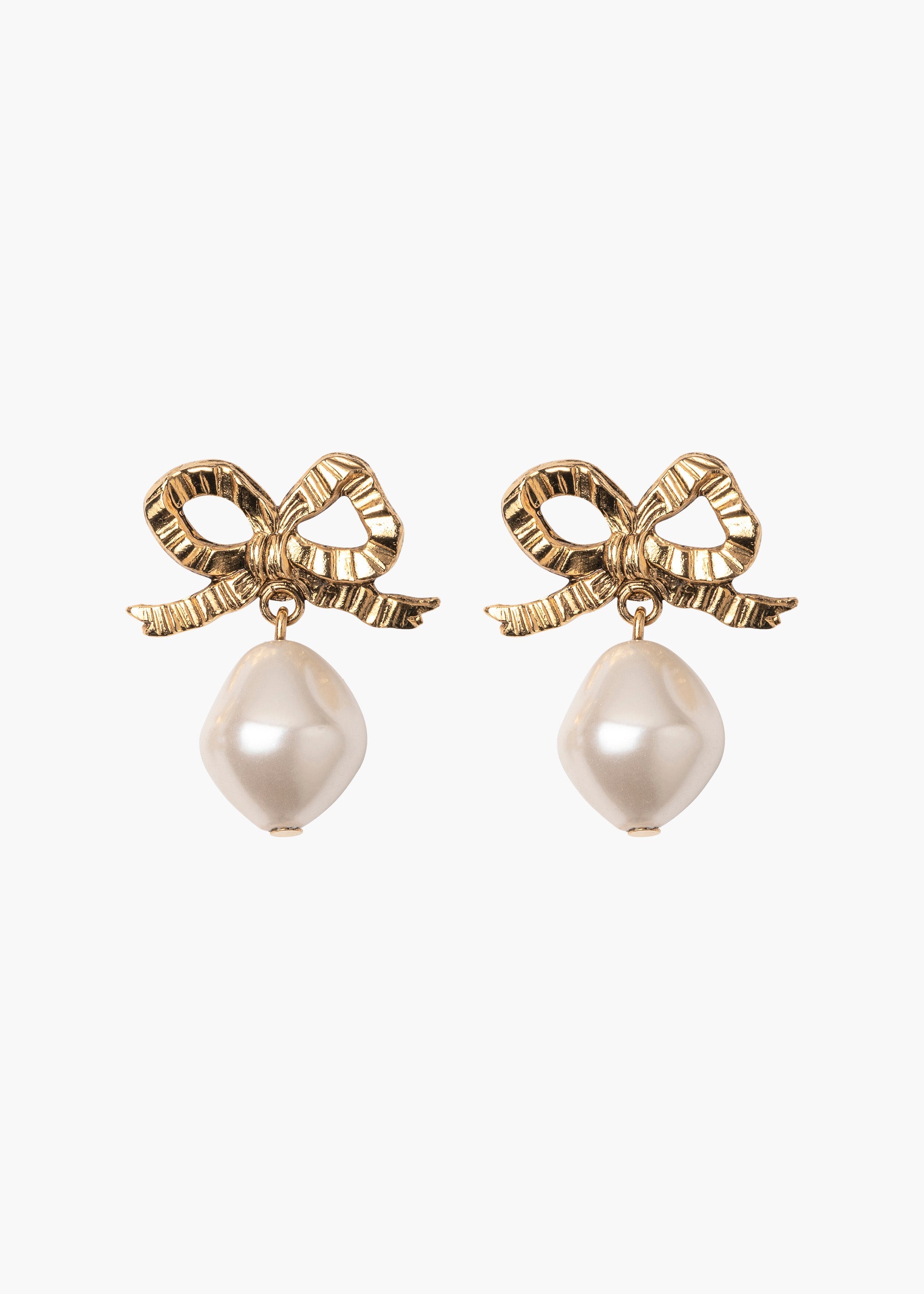 Jennifer Behr Marti pearl stud earrings - Neutrals