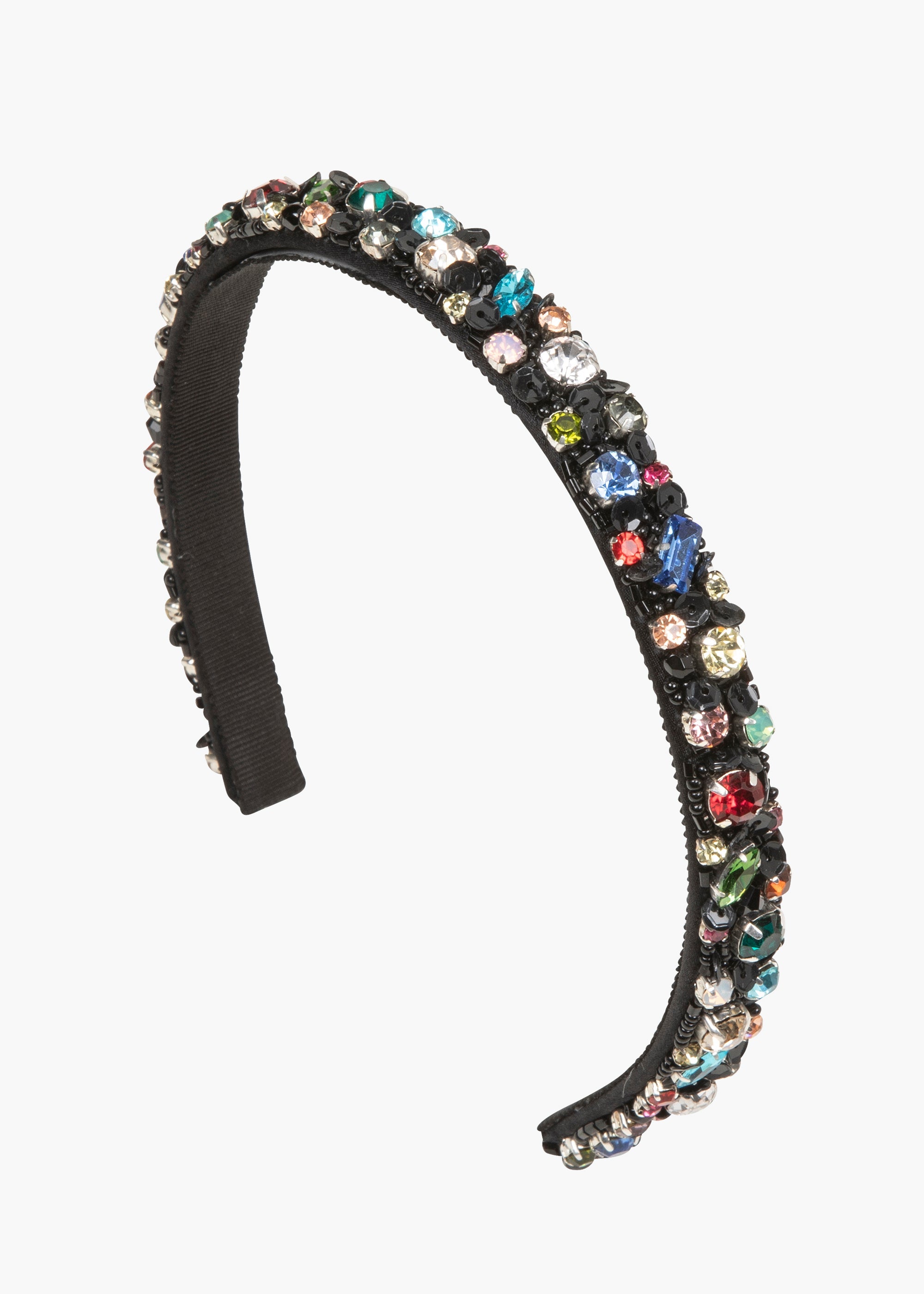 Mika Headband -- Black Multi – Jennifer Behr LLC