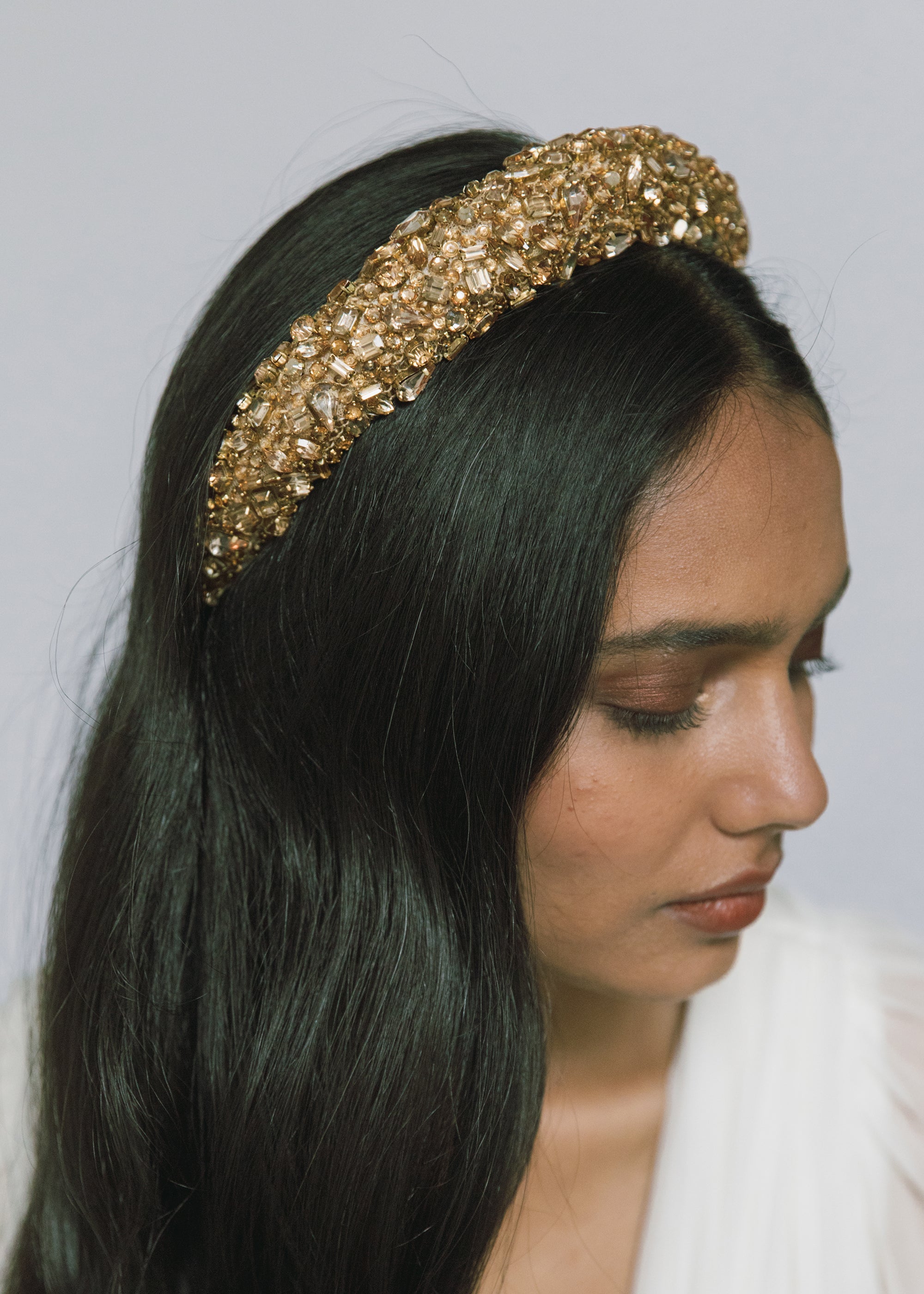 Czarina Headband -- Golden – Jennifer Behr LLC