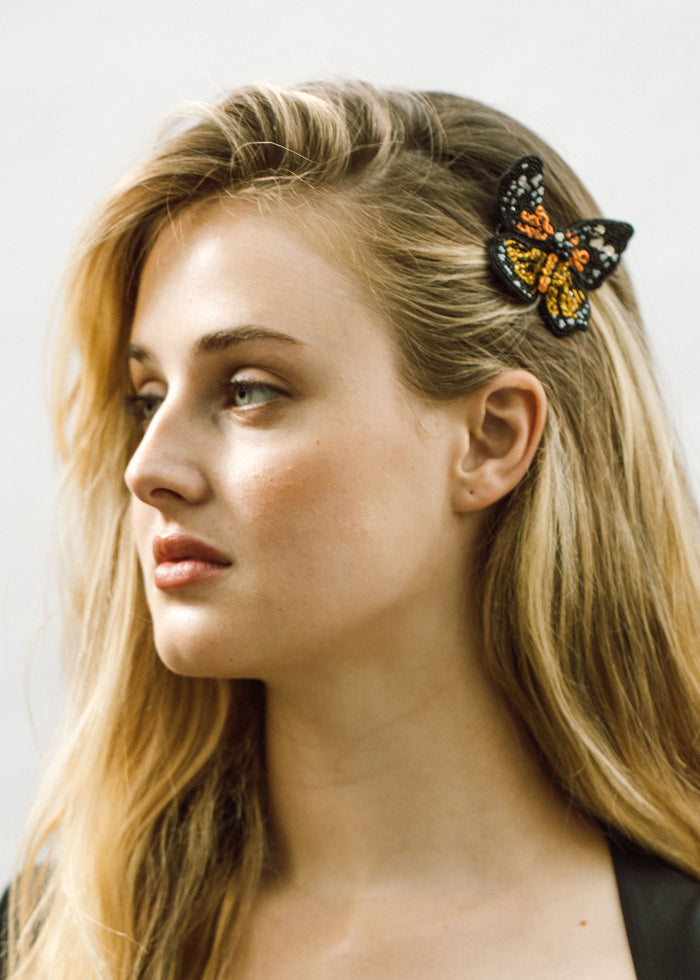 Papillon Earrings -- Gold Post – Jennifer Behr LLC