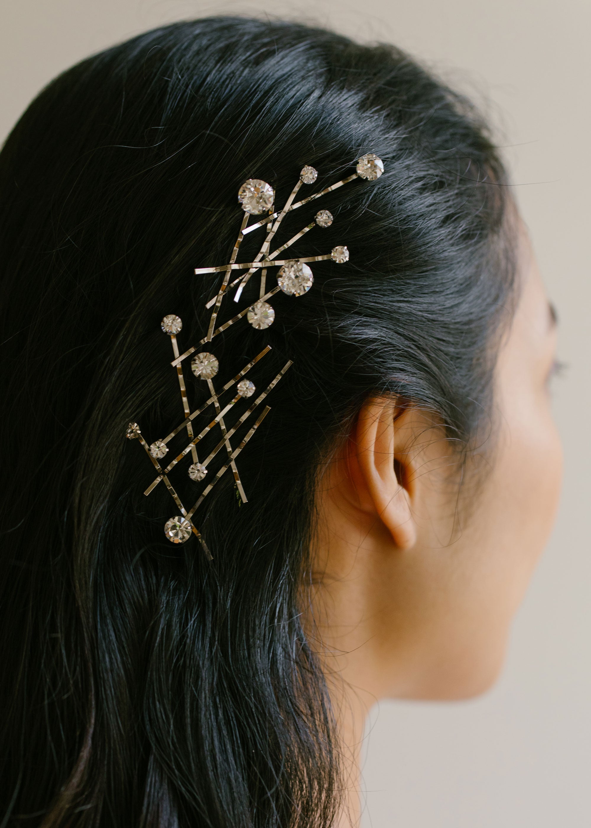 CRYSTAL BOBBY PINS